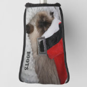 あなたのペットの写真パーソナライズされたゴルフヘッドカバー ゴルフヘッドカバー (回転90)