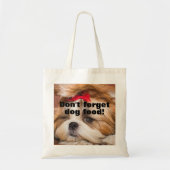 あなたのペットの子犬の写真の贈り物は犬の食べ忘れ物ではない トートバッグ (正面)