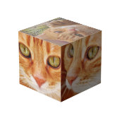 あなたのペットの雰囲気:カスタムフォトキューブ フォトキューブ (裏面アングル)