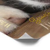 あなたのペットを雑誌のポスターのスターにする ポスター (角)