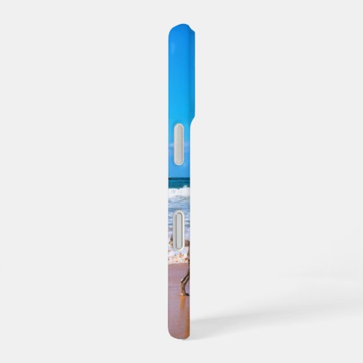 あなたのペット写真iPhoneケースとカスタム文字 iPhone 16ケース (右側面)