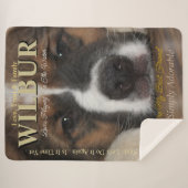 あなたのペット彼らは雑誌のスタイル シェルパブランケット (正面(横))