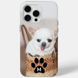 あなたのペット犬の子犬のカスタム写真chihuahuaモノグラム iPhone 15 pro maxケース