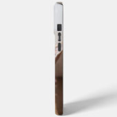 あなたのペット犬の子犬のカスタム写真chihuahuaモノグラム Case-Mate iPhoneケース (裏面 / 左)