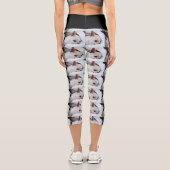 あなたのペット犬の子犬カスタムの写真chihuaパターン カプリレギンス (裏面)