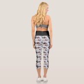 あなたのペット犬の子犬カスタムの写真chihuaパターン カプリレギンス (裏面)