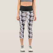 あなたのペット犬の子犬カスタムの写真chihuaパターン カプリレギンス (正面)