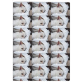 あなたのペット犬の子犬カスタムの写真chihuaパターン クリップボード (裏面)