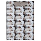 あなたのペット犬の子犬カスタムの写真chihuaパターン クリップボード (正面)