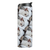 あなたのペット犬の子犬カスタムの写真chihuaパターン タンブラー (回転左)