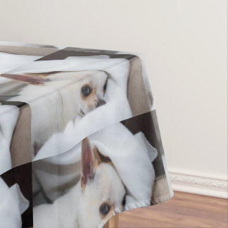 あなたのペット犬の子犬カスタムの写真chihuaパターン テーブルクロス