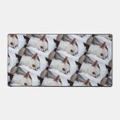あなたのペット犬の子犬カスタムの写真chihuaパターン デスクマット (正面)