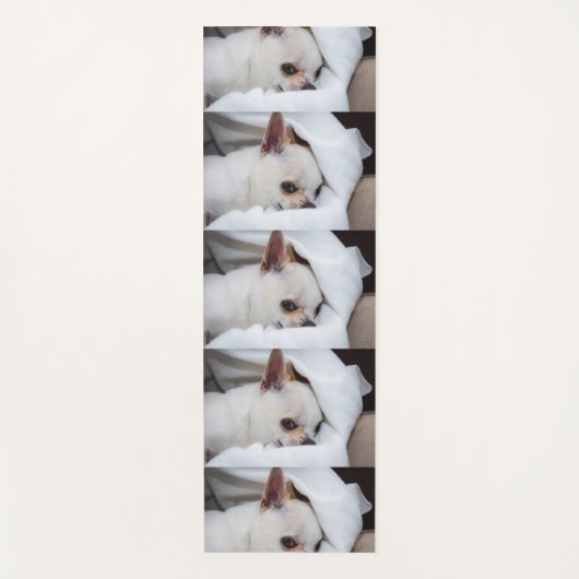 あなたのペット犬の子犬カスタムの写真chihuaパターン ヨガマット (正面)