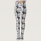 あなたのペット犬の子犬カスタムの写真chihuaパターン レギンス (正面)