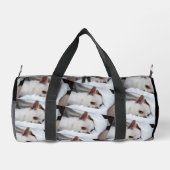 あなたのペット犬の子犬カスタムの写真chihuahuaジム ダッフルバッグ (裏面)