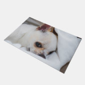 あなたのペット犬の子犬カスタムの写真chihuahua ドアマット (アングル)