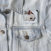 あなたのペット犬子犬のカスタム写真チワワ 缶バッジ (インサイチュ)