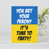 あなたのペロイパーティーウクライナファミリー懇親会 招待状 (スタンド正面)