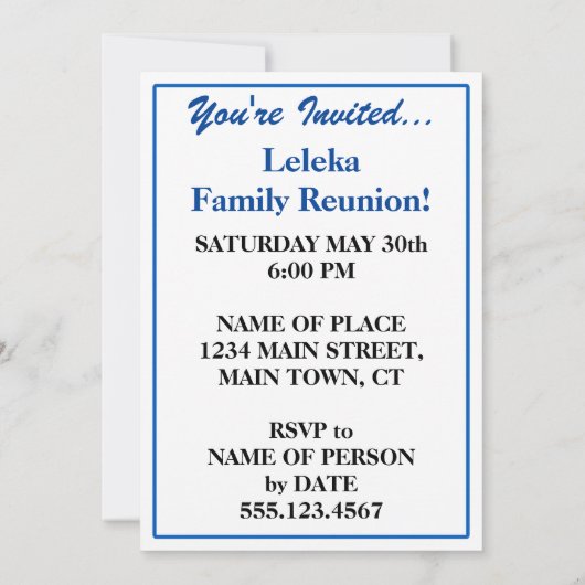 あなたのペロイパーティーウクライナファミリー懇親会 招待状 (裏面)