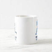 あなたのペースか私の? コーヒーマグカップ (中央)