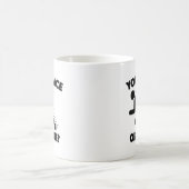 あなたのペースか私の? コーヒーマグカップ (中央)