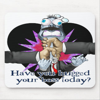 あなたのボスのマウスパッドを抱き締めて下さい マウスパッド