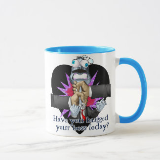 あなたのボスのマグを抱き締めて下さい マグカップ