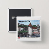 あなたのボタンを挙げて下さい 缶バッジ (正面&裏面)