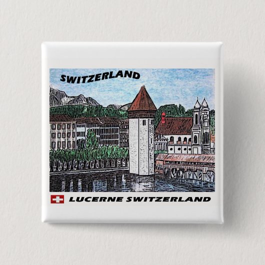 あなたのボタンを挙げて下さい 缶バッジ (正面)