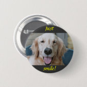 あなたのボタンを挙げて下さい 缶バッジ (正面&裏面)