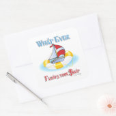 あなたのボートを浮かせるものは スクエアシール (封筒)