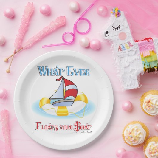 あなたのボートを浮かせるものは ペーパープレート (パーティー)