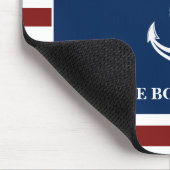 あなたのボート名いかり マウスパッド (コーナー)