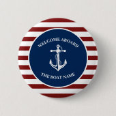 あなたのボート名いかり 缶バッジ (正面)