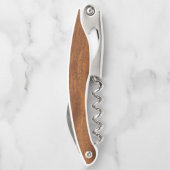 あなたのボート名コンパスいかりウッドスタイル ソムリエナイフ (裏面)