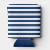 あなたのボート名ヴィンテージ航海のいかりストライプの 缶クーラー (裏面)