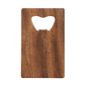 あなたのボート名航海のいかりクラシックウッドスタイル クレジットカード栓抜き (裏面)