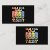 あなたのボールをつかむキャニングシーズンキャニングヒッピー2 名刺 (正面/裏面)