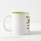 あなたのポケットが重くなることを願う – アイルランド引用文 ツートーンマグカップ (左)