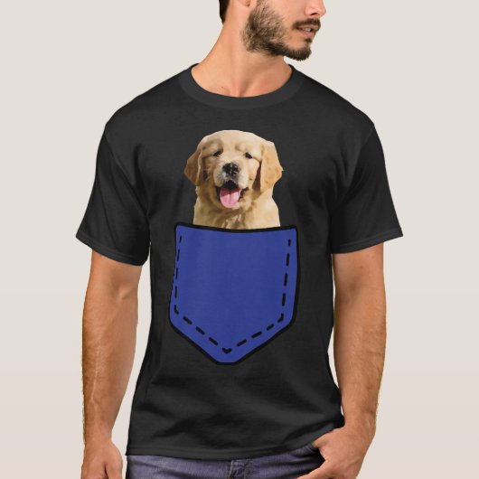 あなたのポケットに犬304 Tシャツ (正面)