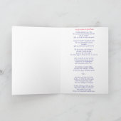 あなたのポケットのあなたのハートを保って下さい カード (内部)