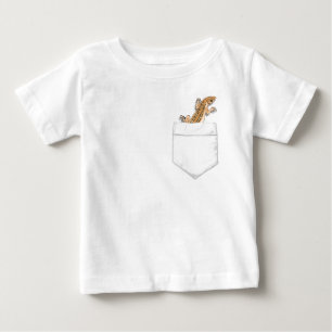 あなたのポケットのトカゲ ベビーTシャツ