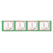 あなたのポジションは、いたずら?それともいい子? ショートテーブルランナー (横)