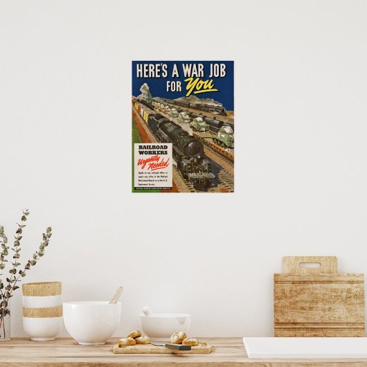 あなたのポスターのための戦争の仕事 ポスター (キッチン)