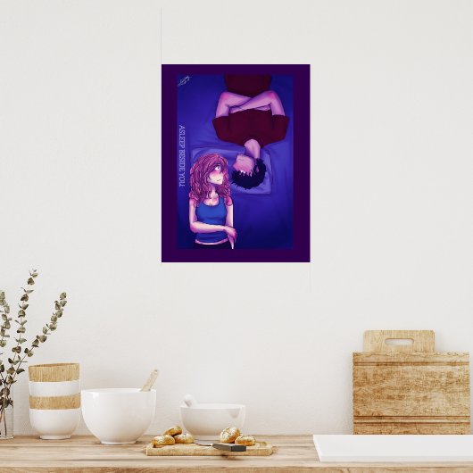 あなたのポスターの横に眠る1 ポスター (キッチン)