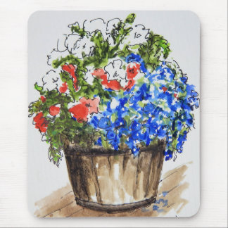 あなたのマウスパッドのための花 マウスパッド