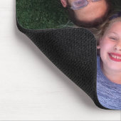 あなたのマウスパッドを個人化するために家族の写真を加えて下さい マウスパッド (コーナー)