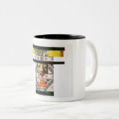 あなたのマグあなた自身を挙げて下さい ツートーンマグカップ (正面右)