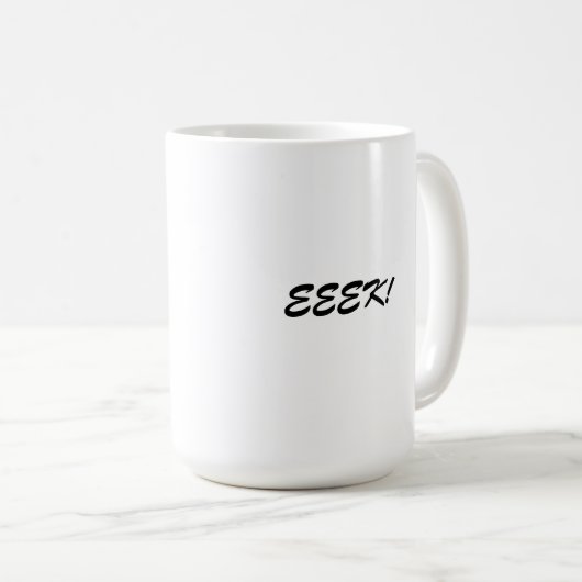 あなたのマグの虫を有します! コーヒーマグカップ (正面右)