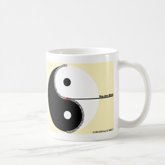 あなたのマグはここにあります コーヒーマグカップ (右)